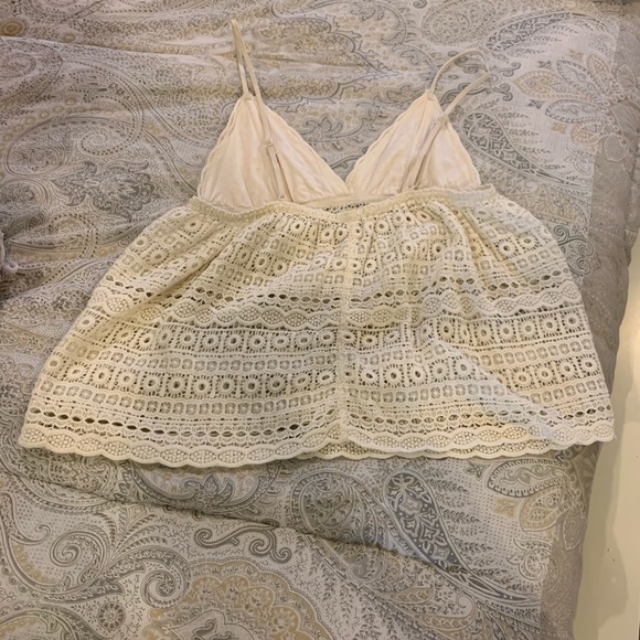Spaghetti strap babydoll top - Picture 2 of 3